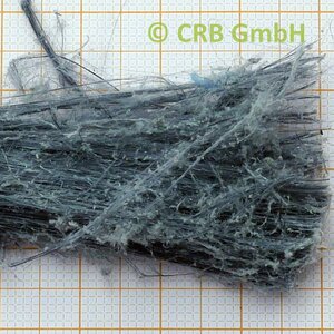 Crocidolite asbestos - image with approx. 55mm | © CRB Analyse Service GmbH