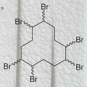 Skeletal formula of an HBCD molecule | © CRB Analyse Service GmbH