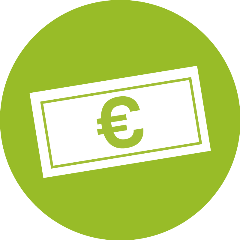 Icon mit Hinweisen zur Bezahlung von Analysen